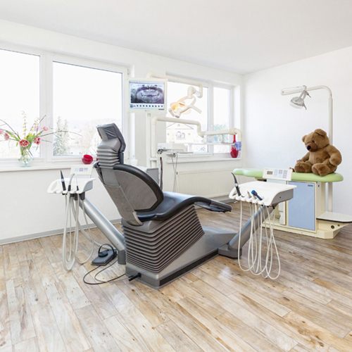 Behandlungsraum 3 bei Dr. Stauder in Bendorf